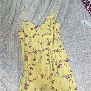 yellow summer dress